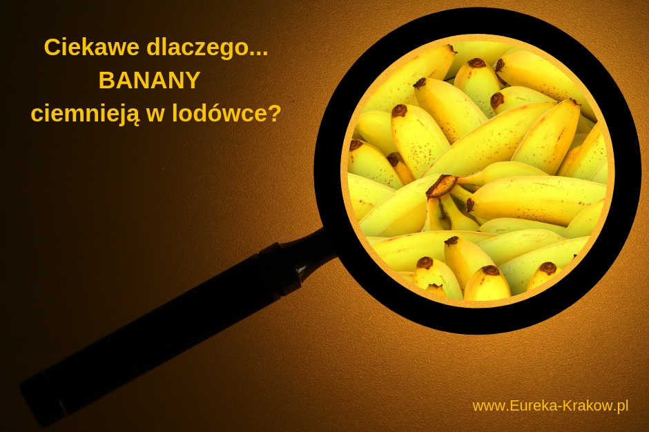 Dlaczego banany robią się ciemne w lodówce?